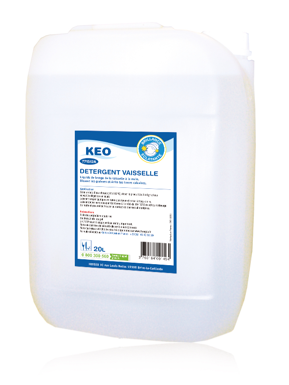 keo detergent 20 ltr vaisselle