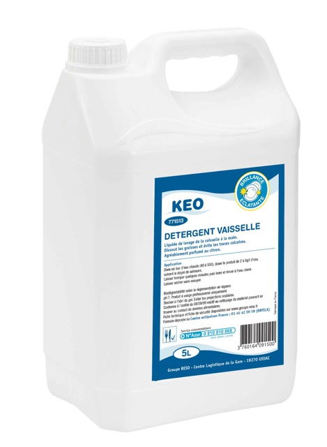 keo detergent vaisselle 5 ltr *