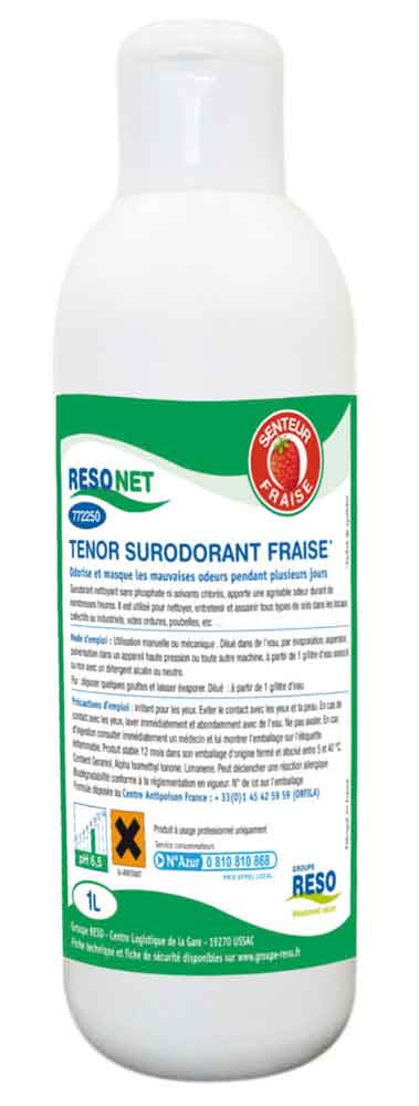 tenor surodorant fraise 1l
