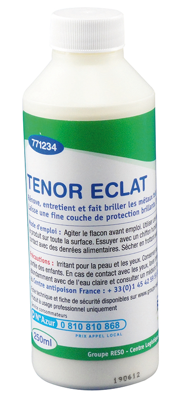 tenor eclat métaux (inox,cuivre,alu,laiton...) 250ml