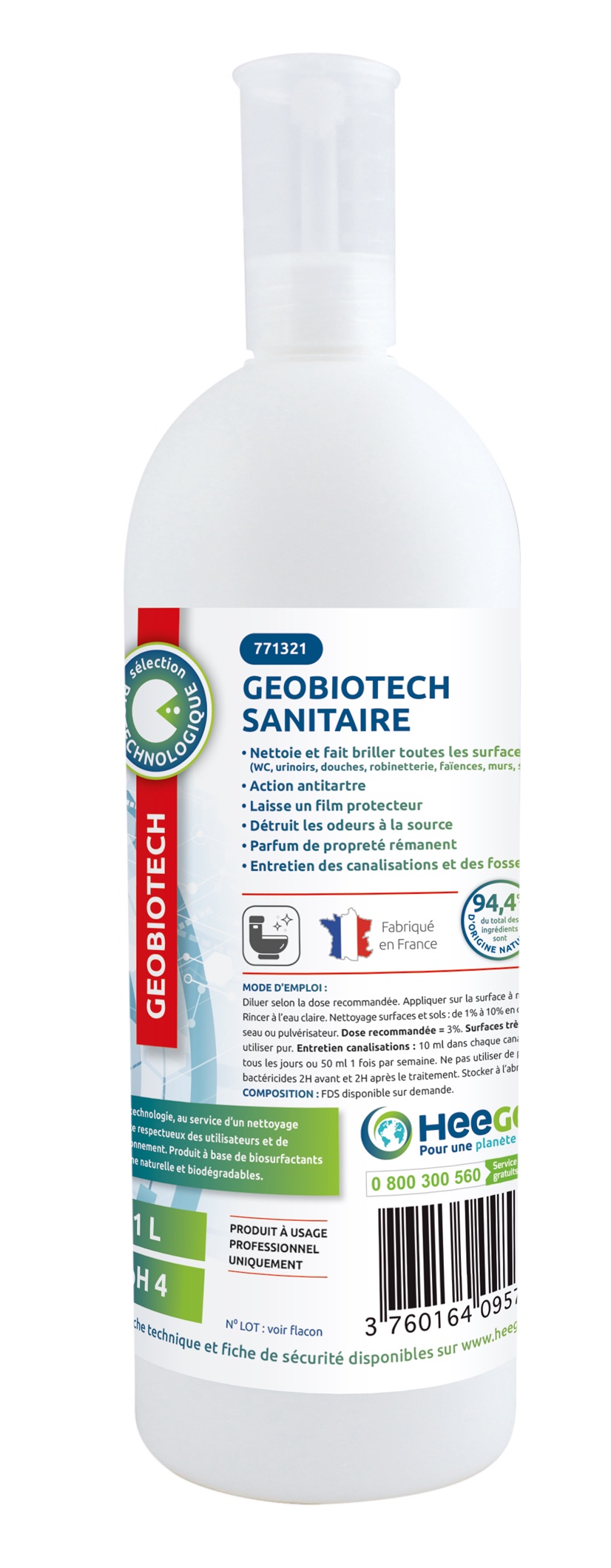geobiotech bioentretien multi surf.sanitaire 1l