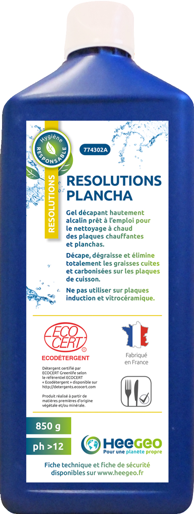 supra plancha degraissant plancha/plaques 850g ecocert
