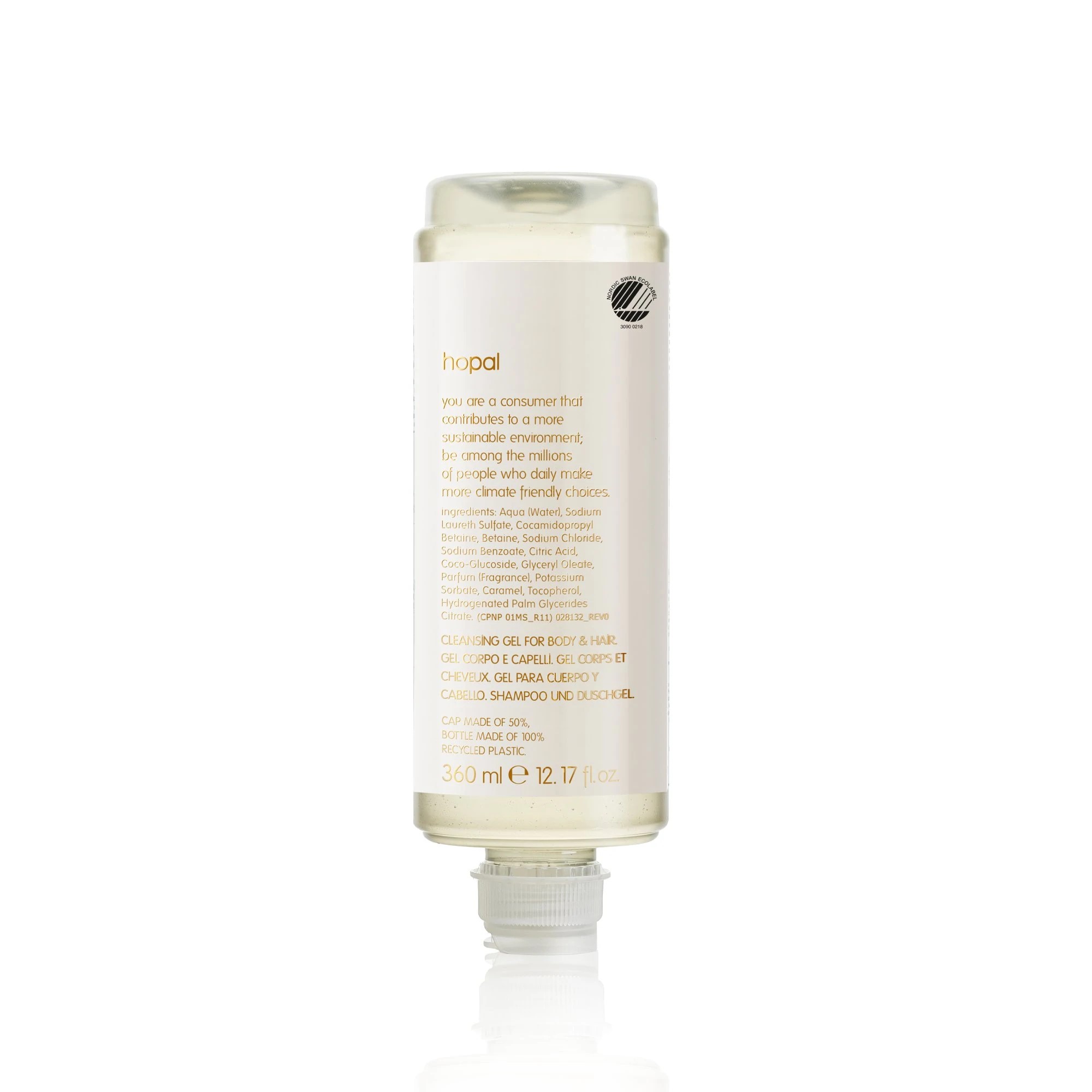 gel cheveux et corps hopal perso 'base camp' 360ml x18