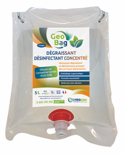 geobag degraissant desinfectant concentre poche 2x5l