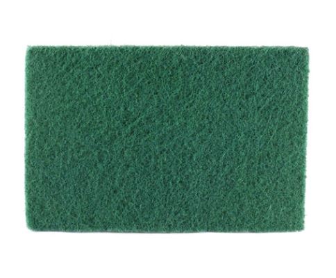 tampon vert recurage/decapage (11x25x2) balai frotteur x10
