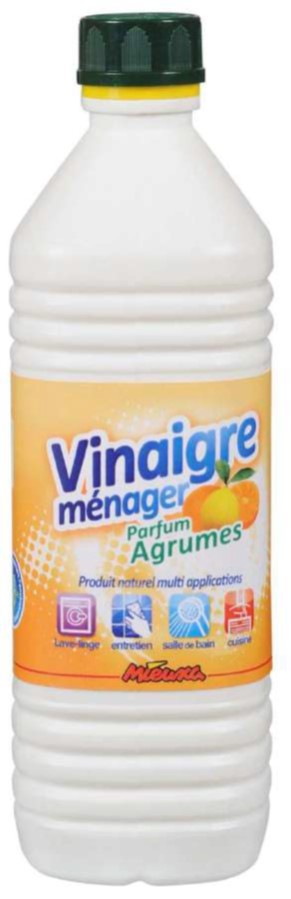 vinaigre de nettoyage agrume 8% 1l