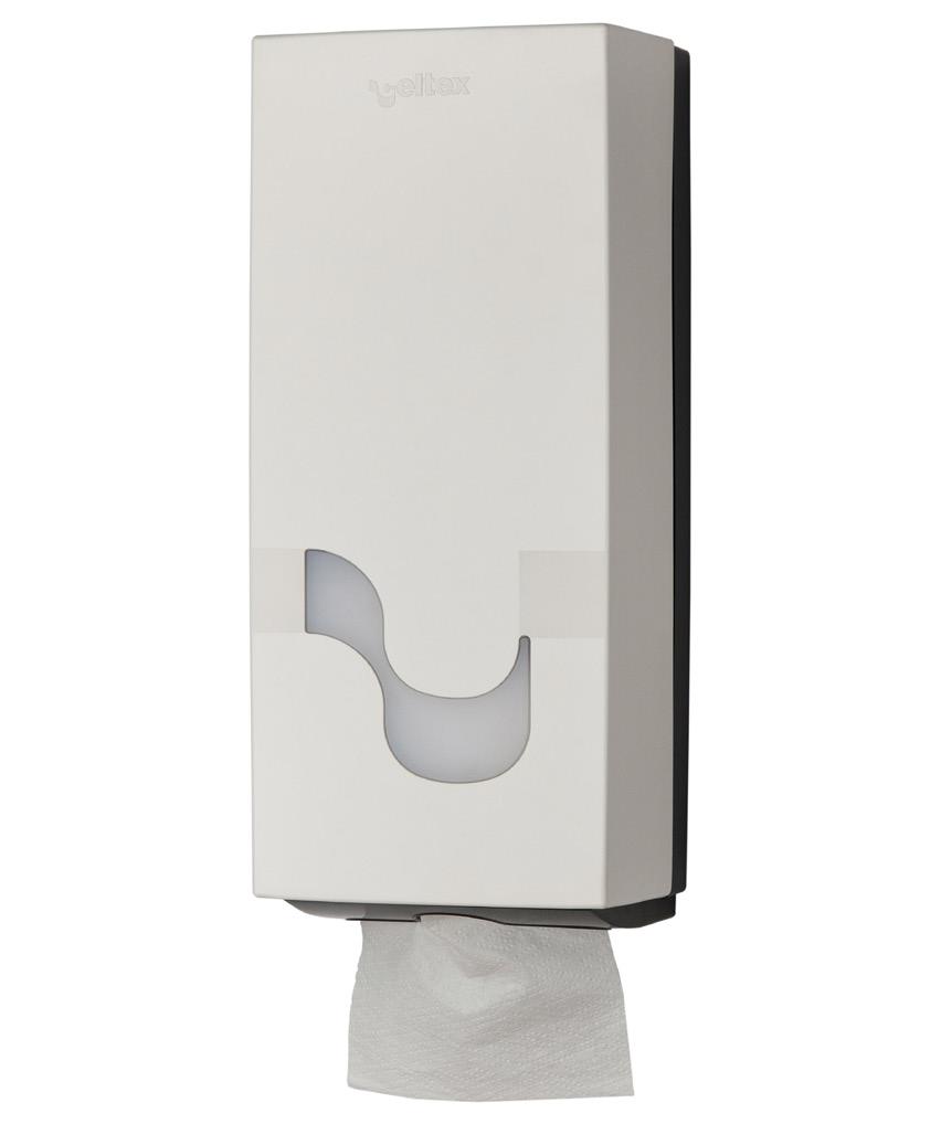 distrib. papier toilette megamini enchevÊtres abs blanc