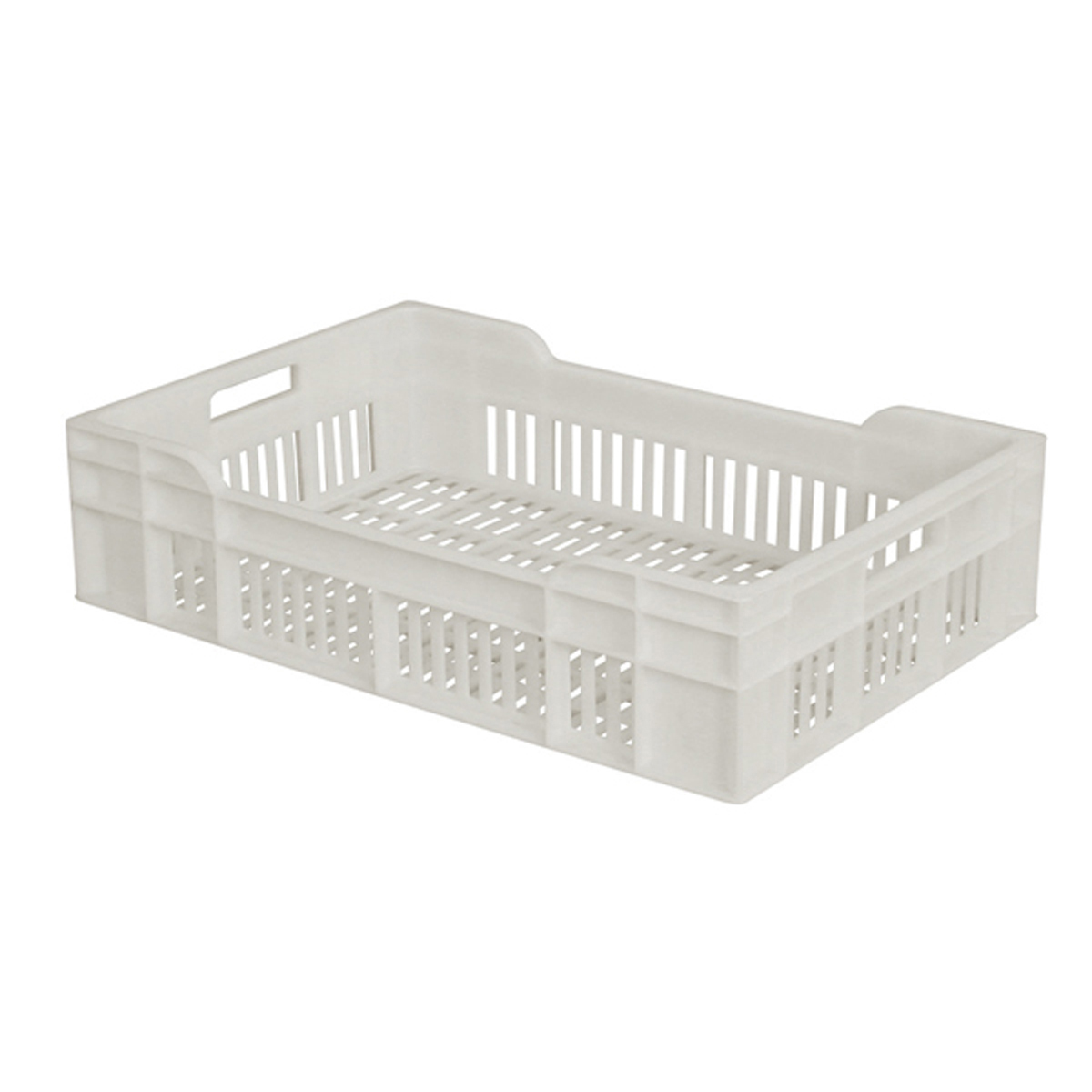 caisse ajouree blanche 600x400x130 25l