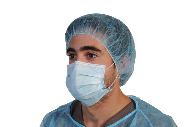 masques bleu chirurgicaux haute filtration 3 plis x50
