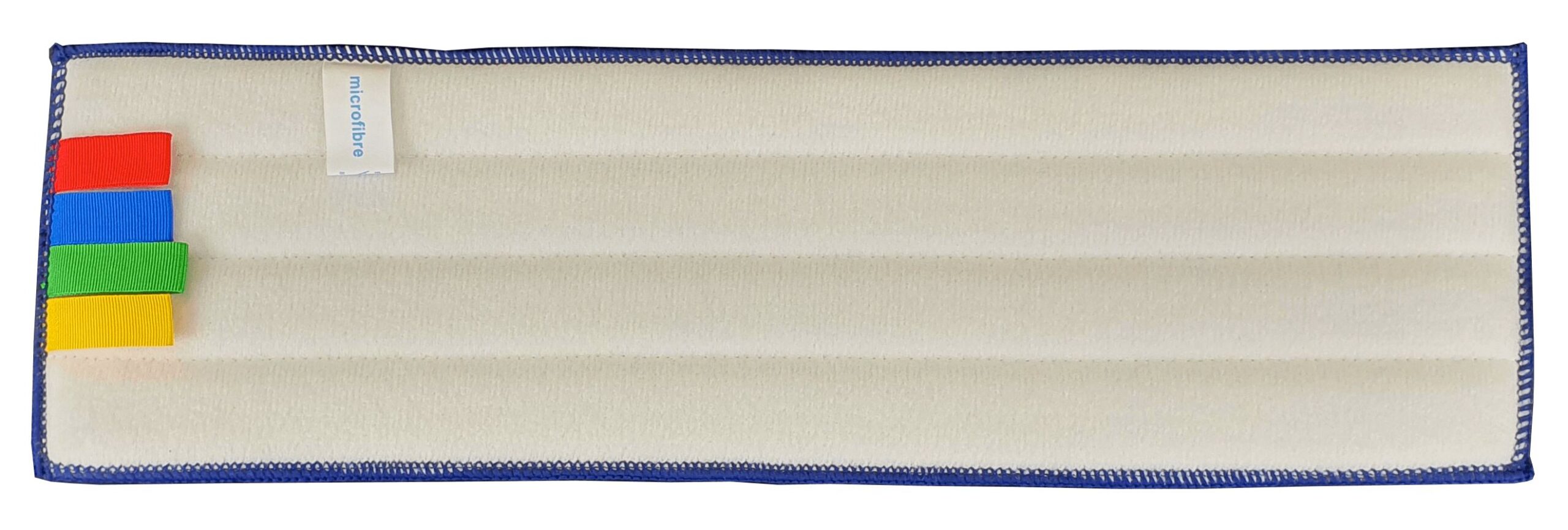 frange velcro microfibre bleu 44x13cm